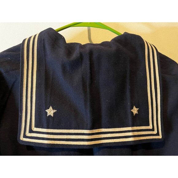 Vintage WW2 WWII US Navy Hospital Corpsman Dress Blue Uniform w patches - Picture 8 of 8